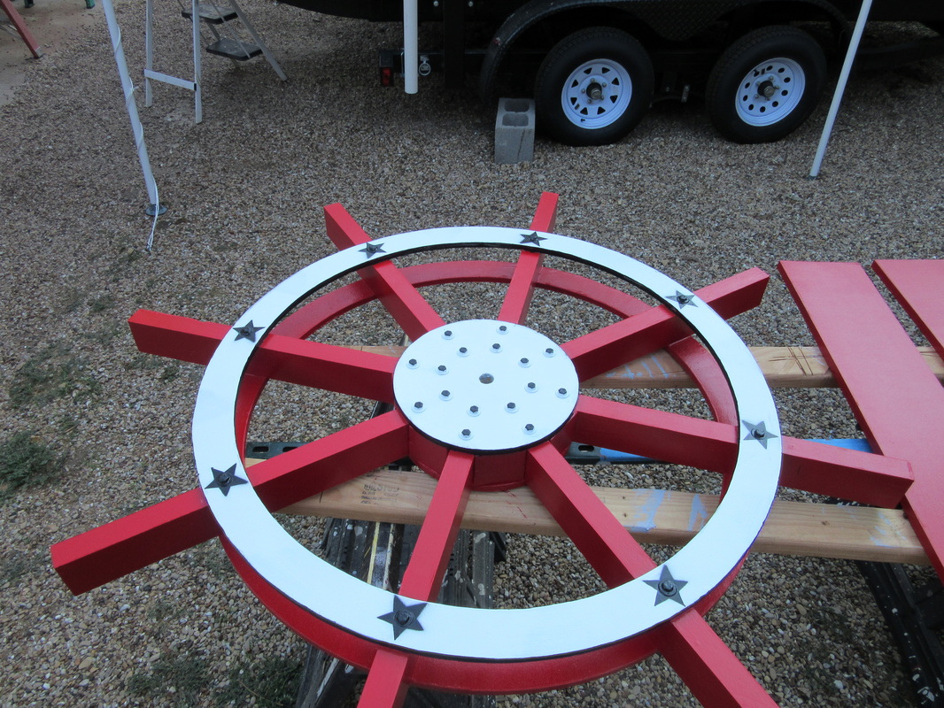 Building the Paddle Wheel - Paddle Wheel Boat